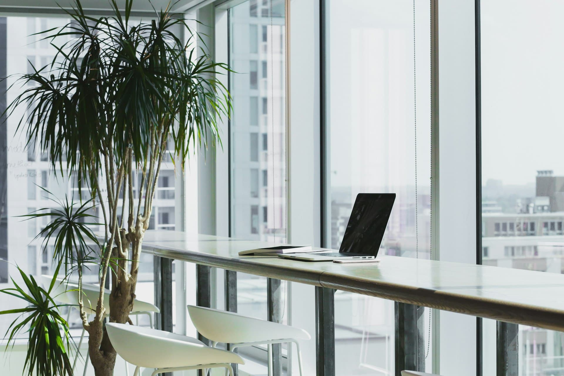 Modern office workspace